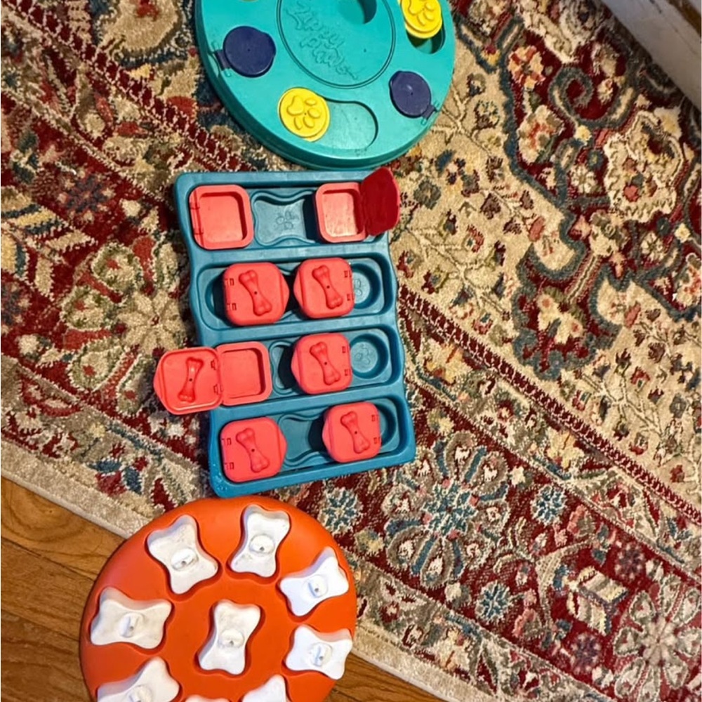 Dog treat puzzles